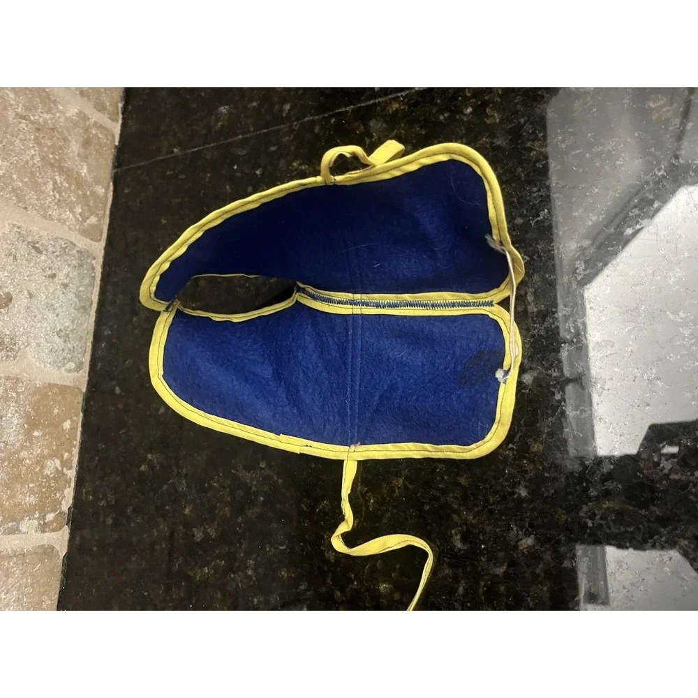 Breyer Horse Blue & Yellow‎ Felt Blanket Traditional Size Clydesdale Foal